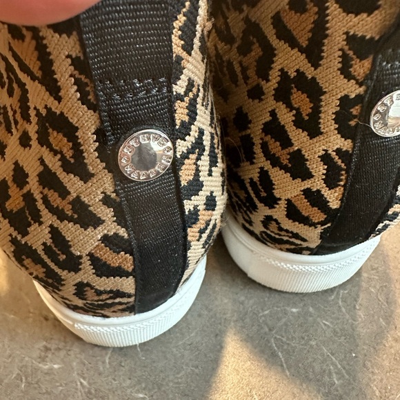 Steve Madden Lowry high top leopard print sneakers - Picture 8 of 9